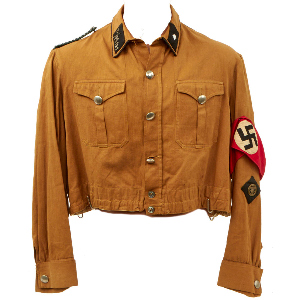 Original WWII German NSKK Scharführer Motorsturm 2/Motorstandarte 151 Tunic - Motor Corps Squad Leader Original Items