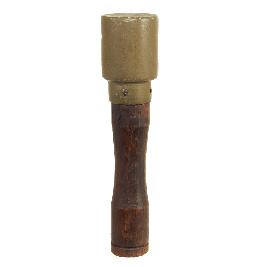 Original Vietnam War NVA / VC North Vietnamese Captured Stick Grenade Used As American EOD Training Device - Inert Original Items