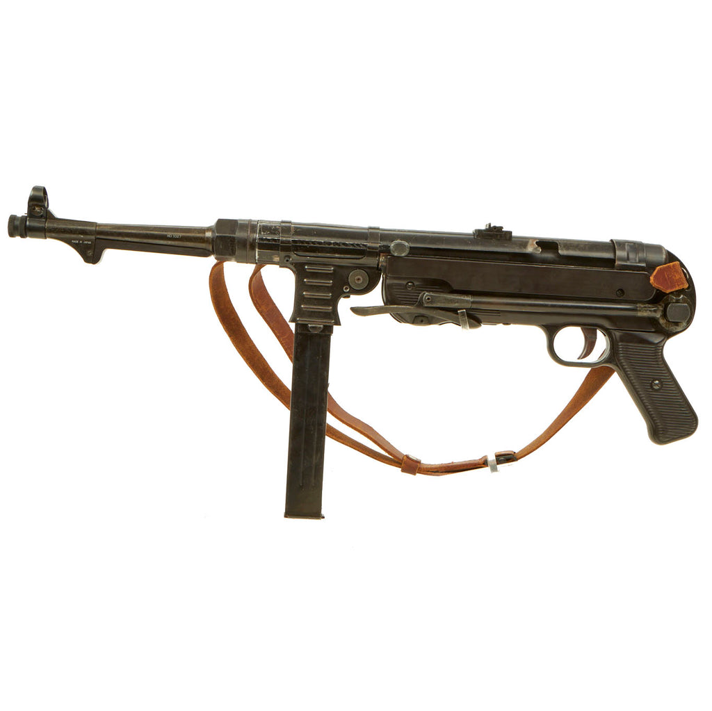 Original German WWII Replica MP 40 Cap Plug Firing Submachine Gun by MGC Japan with Box Original Items