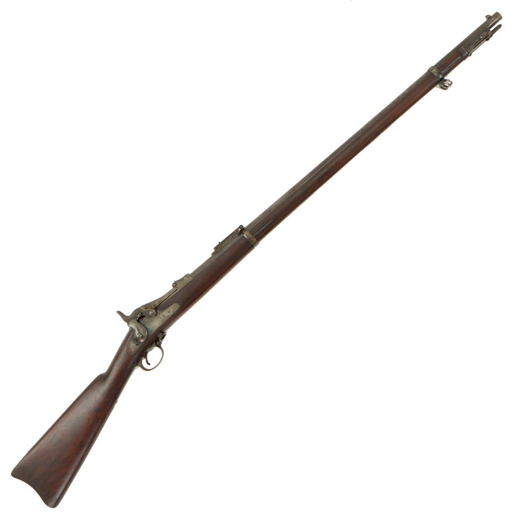 Original U.S. Springfield Trapdoor Model 1884 Round Rod Bayonet Rifle made in 1891 - Serial No 545156 Original Items