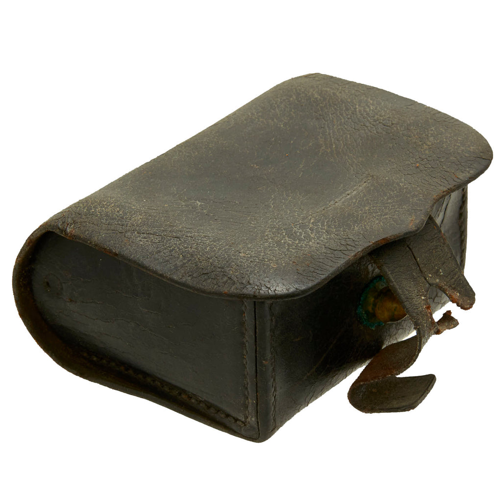 Original U.S. Civil War Navy Artillery Fuze Pouch from Boston Navy Yard Original Items