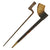 Original U.S. Mexican War Civil War Model 1839 Bayonet Scabbard with Model 1816 Springfield Bayonet Original Items