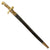 Original U.S. Civil War Model 1863 Remington Zouave Brass Hilted Bayonet with Scabbard Original Items