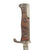 Original German WWI M1898 n/A GEW 98 Sawback Bayonet by Erfurt Dated 1907 with Ersatz All-Steel Scabbard Original Items