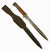 Original German WWI Seitengewehr M1884/98 II Sawback Bayonet by Gebr. Heller, Marienthal with Scabbard and Frog Original Items