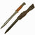 Original German WWI Seitengewehr M1884/98 II Sawback Bayonet by Gebr. Heller, Marienthal with Scabbard and Frog Original Items