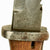 Original German WWI Seitengewehr M1884/98 II Sawback Bayonet by Gebr. Heller, Marienthal with Scabbard and Frog Original Items