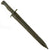 Original German WWI Steel Hilt Ersatz M1898/05 Butcher Sawback Bayonet with Scabbard - Carter Type EB42A Original Items