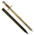 Original WWI Swiss Model 1914 Pioneer Sawback Sword Bayonet by Schmidt-Rubin with Scabbard Original Items