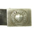 Original German WWII Unit Marked Army Heer Belt with Pebbled Aluminum Buckle Original Items