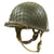 Original U.S. WWII 1942 M1 McCord Fixed Bale Converted Paratrooper Helmet with Seaman Liner & Net Original Items