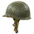 Original U.S. WWII 1942 M1 McCord Fixed Bale Converted Paratrooper Helmet with Seaman Liner & Net Original Items
