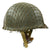 Original U.S. WWII 1942 M1 McCord Fixed Bale Converted Paratrooper Helmet with Seaman Liner & Net Original Items