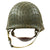 Original U.S. WWII 1942 M1 McCord Fixed Bale Converted Paratrooper Helmet with Seaman Liner & Net Original Items