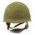 Original U.S. WWII 1942 M1 McCord Fixed Bale Converted Paratrooper Helmet with Seaman Liner & Net Original Items