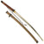Original WWII Japanese Army Officer P-1944 Shin-Gunto Katana Sword by KANEMICHI - Dated 1945 Original Items