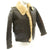 Original U.S. WWII Naval Aviator Sheepskin Painted Winter Flight Jacket M-445 Original Items
