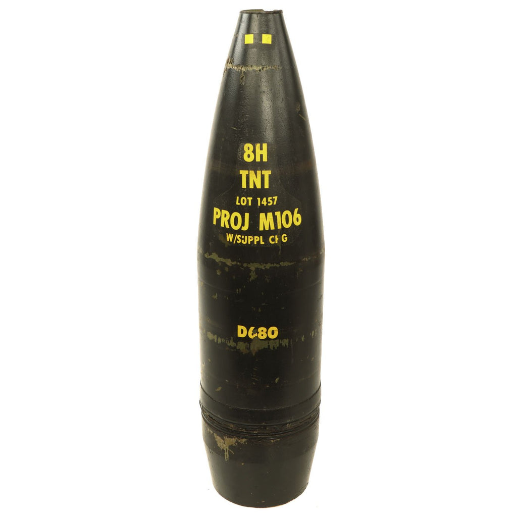 Original U.S. M115 Howitzer 8-inch HE M106 Artillery Shell Projectile Replica Film Prop Original Items