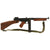 U.S. WWII Thompson M1928 SMG Replica Full Scale Wooden Hollywood Film Prop International Military Antiques