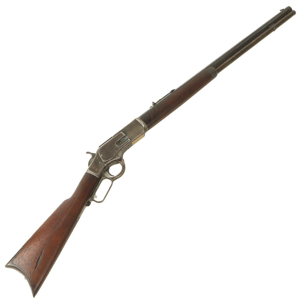 Original U.S. Winchester First Model 1873 .44-40 Rifle with Octagonal Barrel Serial 29591 - Made in 1879 Original Items