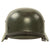 Original German WWII 1938 dated Army Heer M35 Double Decal Helmet with 57cm Liner & Dome Stamp - ET64 Original Items