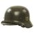 Original German WWII 1938 dated Army Heer M35 Double Decal Helmet with 57cm Liner & Dome Stamp - ET64 Original Items