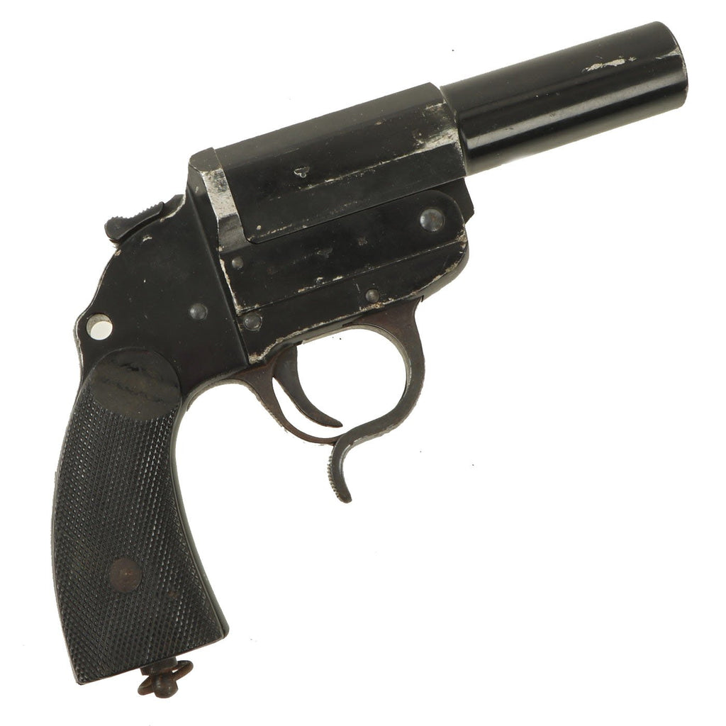 Original German WWII LP 34 Heer Signal Flare Pistol by ERMA-Erfurt - Dated 1940 Original Items