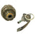 Original U.S. WWII Inert MkII High Explosive Pineapple Grenade with Yellow Ring & M10A3 Fuze Original Items