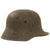 Original German WWII Reissued M18 Single Decal Army Heer Helmet Shell - Size 62 Original Items