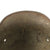 Original German WWII Reissued M18 Single Decal Army Heer Helmet Shell - Size 62 Original Items