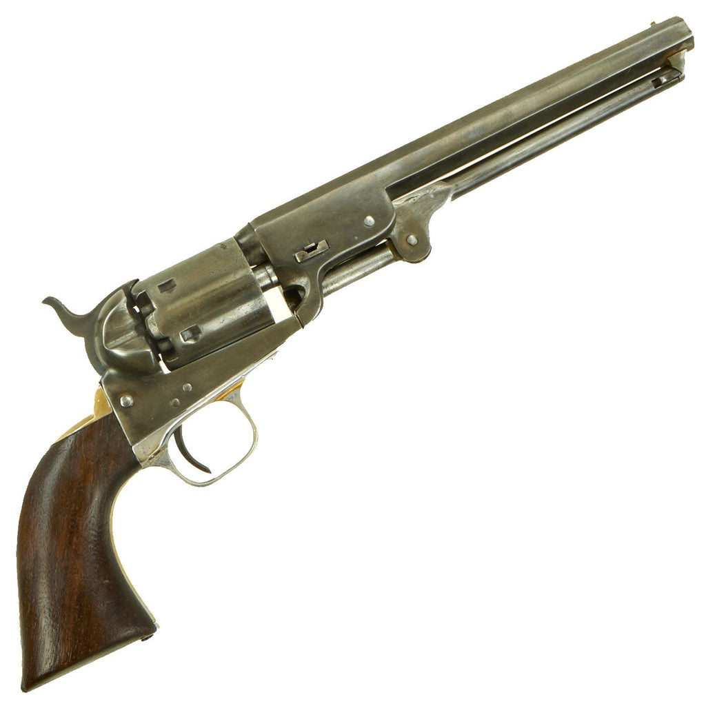 Original U.S. Civil War Era Colt 1851 Navy .36cal Percussion Arsenal Refit Revolver made in 1869 - Serial No 208819 Original Items