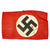 Original German WWII Unissued NSDAP Party Armband with Issue Stamp & Paper RZM Tag Original Items