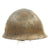Original Japanese WWII Army Tetsubo Combat Helmet with Liner and Chinstrap - Battlefield Pickup Original Items