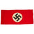Original German WWII Unissued NSDAP Large National Political Banner Flag - 43" x 94" Original Items