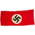 Original German WWII Unissued NSDAP Large National Political Banner Flag - 43" x 94" Original Items