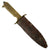 Original U.S. WWI Model 1918 Mark I Trench Knife Converted to WWII Fighting Knife with Leather Scabbard Original Items