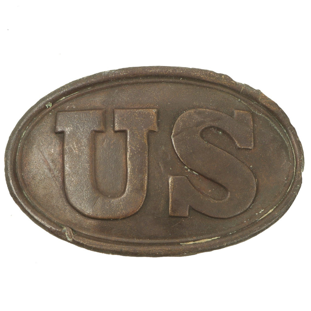 Original U.S. Civil War Federal Early Regulation 1839 Pattern Brass "Puppy Paw" Belt Buckle Original Items