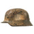 Original German WWII DAK Afrikakorps Net Camouflage M35 Helmet with 56cm Liner - Stamped SE64 Original Items