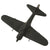 Original U.S. WWII Boxed 1944 Japanese Mitsubishi A6M Zero "Zeke" Night Fighter Recognition Model Airplane by Design Center Original Items
