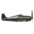 Original U.S. WWII Grumman F6F Hellcat Recognition Spotter Model Airplane Original Items