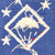 Original U.S. WWII USMC Paramarine 1st Parachute Battalion Patch by Jacob Rhoner of Sydney, Australia Original Items