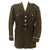 Original U.S. WWII 760th Tank Battalion Officer B-3 Sheepskin Jacket, Ike Jacket and Class A Service Coat Original Items