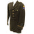 Original U.S. WWII 760th Tank Battalion Officer B-3 Sheepskin Jacket, Ike Jacket and Class A Service Coat Original Items