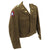 Original U.S. WWII 760th Tank Battalion Officer B-3 Sheepskin Jacket, Ike Jacket and Class A Service Coat Original Items