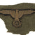 Original German WWII Waffen SS Bevo Embroidered Breast Eagle - Uniform Cut Off Original Items
