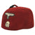 Original German WWII Waffen SS M43 Maroon Parade Fez for Foreign Volunteers Original Items