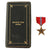 Original U.S. WWII Named Purple Heart and Bronze Star Medals Original Items