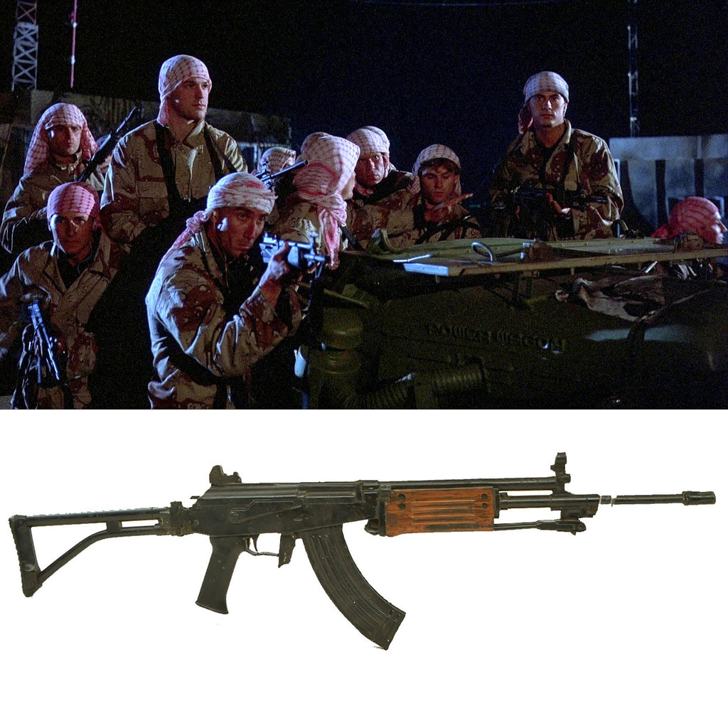 Original Film Prop IMI Galil ARM From Ellis Props - As Used in Hollywood Film The Delta Force (1986) Original Items
