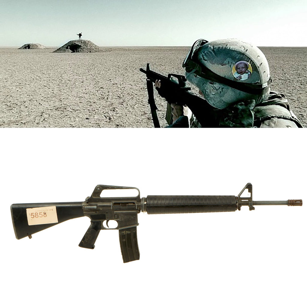 Original Film Prop MGC (ModelGuns Corporation) M16A2 From Ellis Props - As Used in Hollywood Film Three Kings Original Items