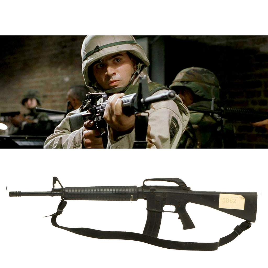 Original Rubber Film Prop Colt M16A2 From Ellis Props - As Used in The Siege Original Items